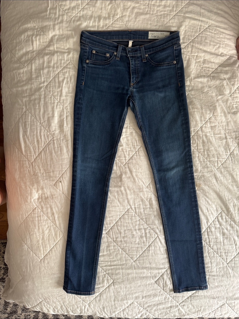 rag & bone Indigo Skinny Jeans
